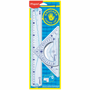 Set geometria Maped p/zurdos 3 piezas