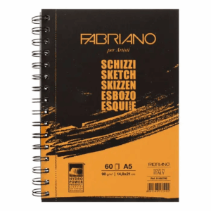 Croquera Fabriano Schizzi A5 Espiral Lat