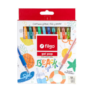 Roller gel GEL POP / Estuche 12 Beach