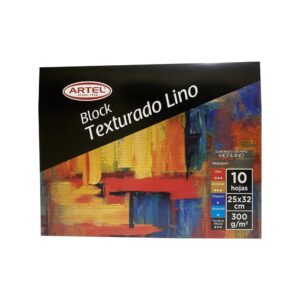 BLOCK TEXTURADO 10H P/OLEO Ó ACRILI