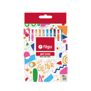 Roller gel GEL POP / Estuche 10 glitter