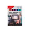 Set 6 Marcadores Deco 460 colores (Metallic)
