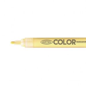 Marcador Acrilico Artel 2mm Marfil