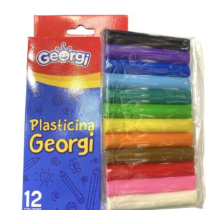 Plasticina 12 col. 180 gr Georgi