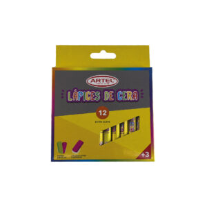 Lapiz cera Artel 12 colores