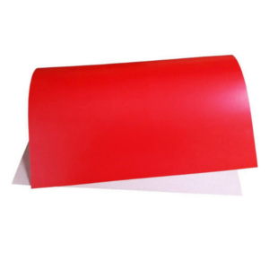 Carton Pintado 320gr 55x77cm Rojo