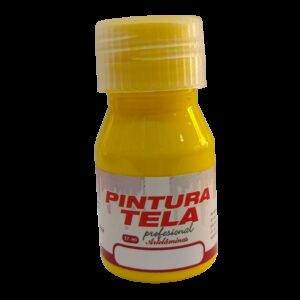 Pintura para tela color amarillo 37ml - Artelamina