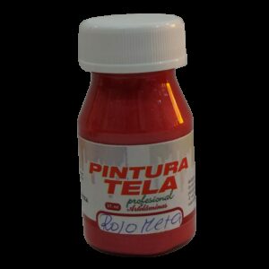Pintura para tela color rojo 37ml - Artelamina